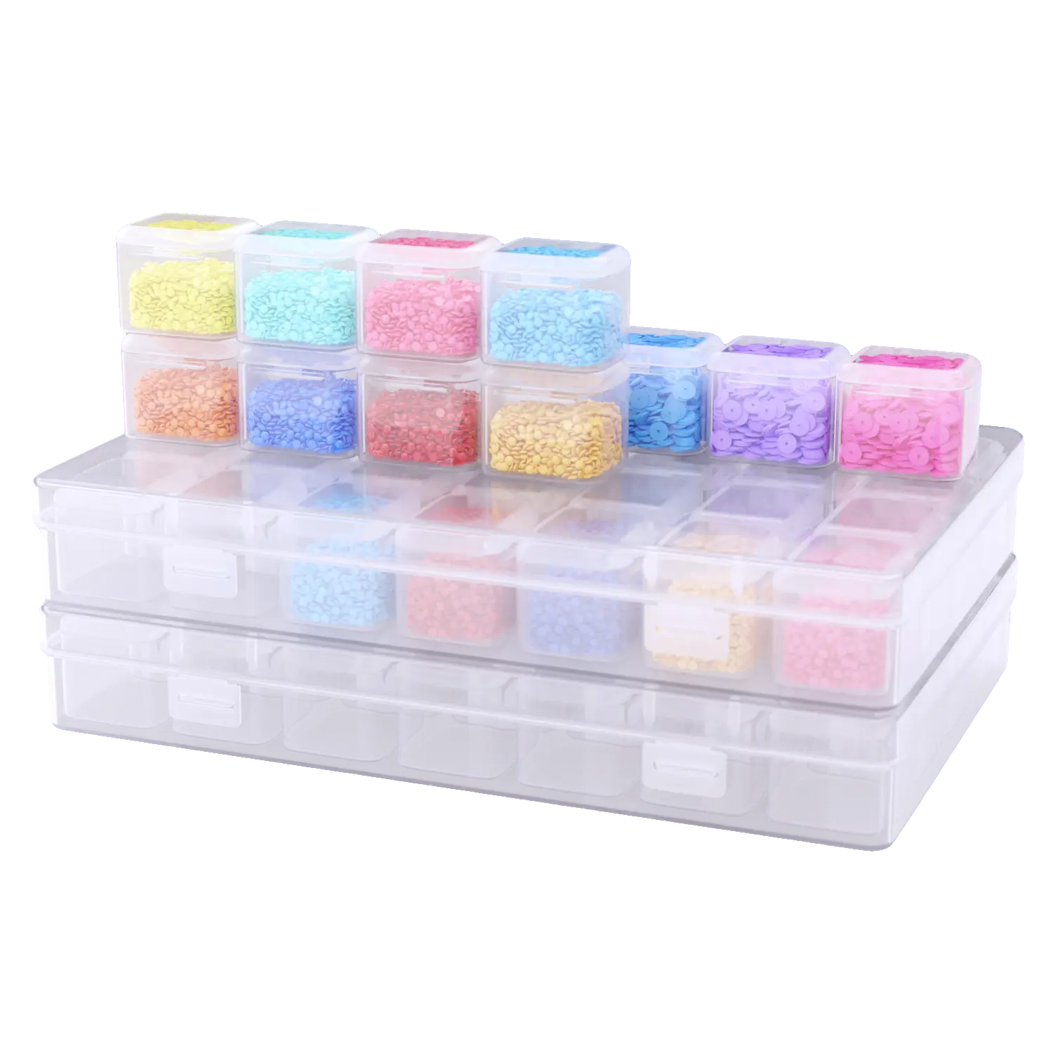 Diamond Painting Storage Container, Portable 46 Grid Bead Boxes (6.4 x –  BrightCreationsOfficial