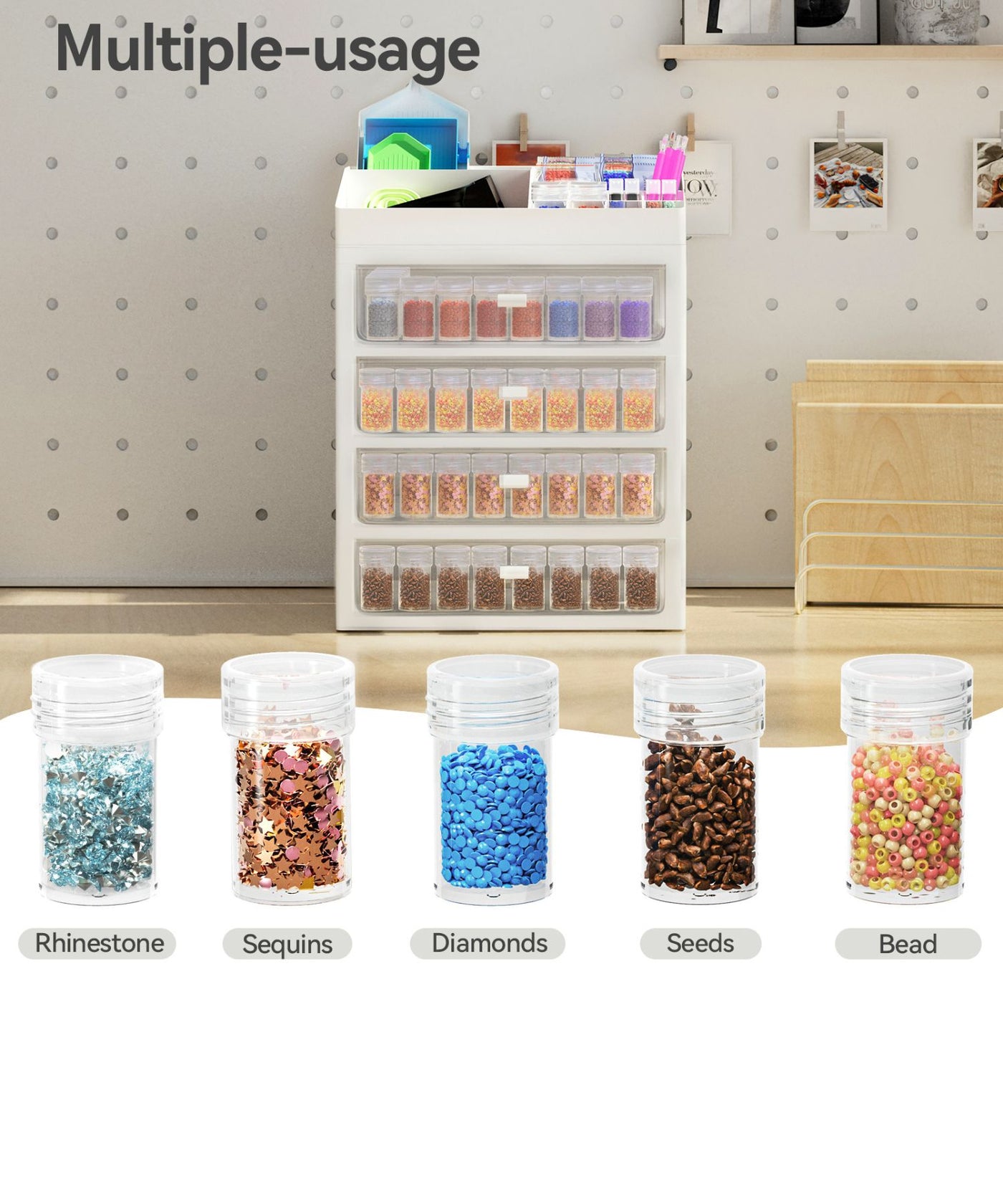 Multi-function Storage Containers for Diamond Painting and Craft