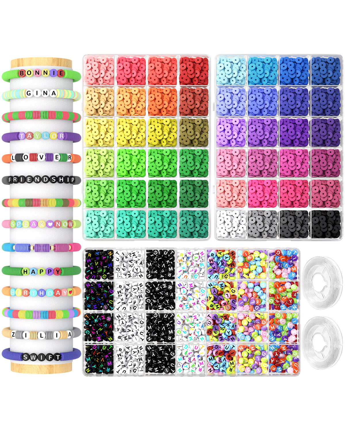 ARTDOT Diamond Painting Accessories, 445000 Pieces 445 Colors Square Beads for Diamond Art Kits Crafts Adults