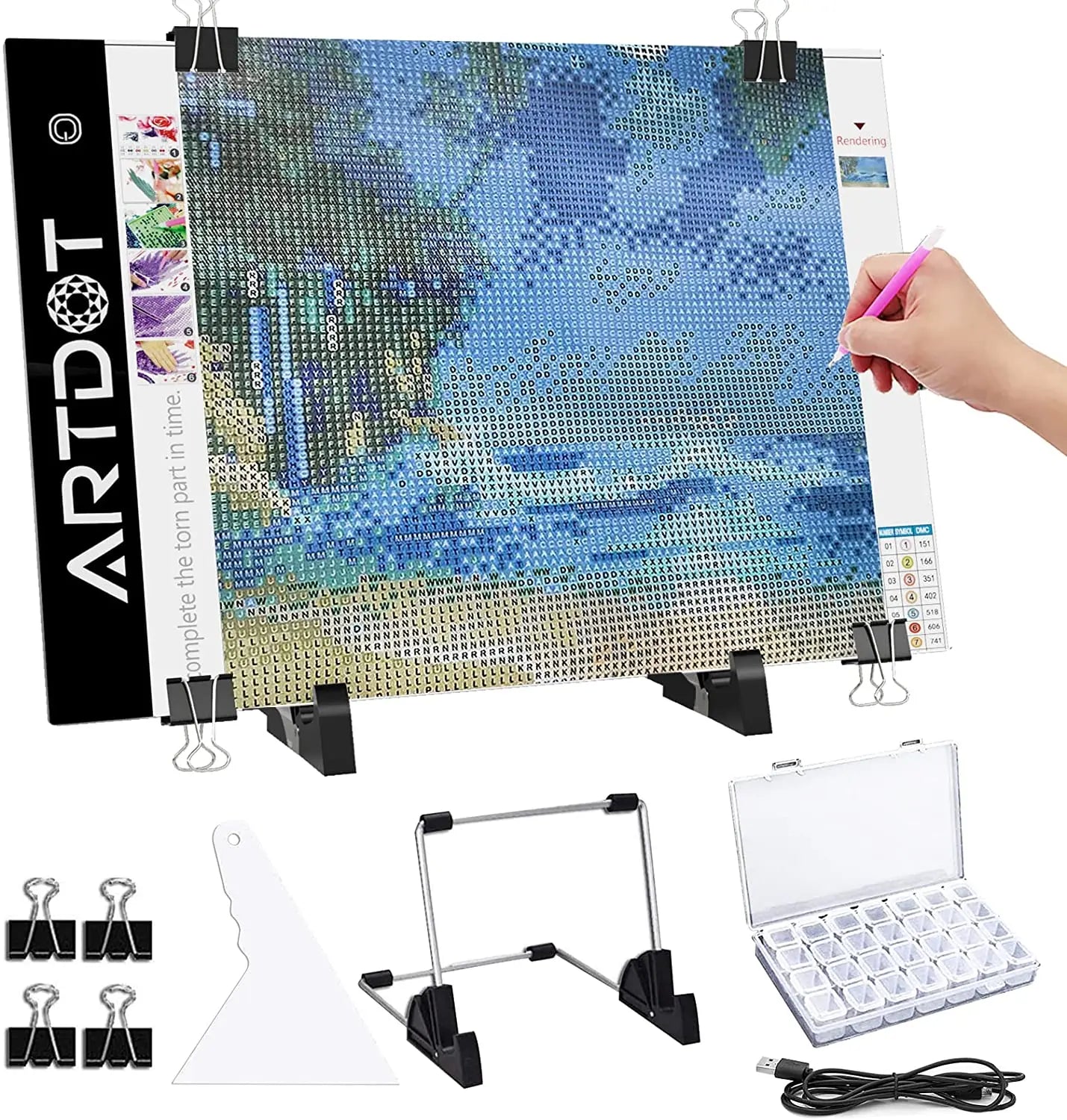 Which size of the light board for diamond painting is the most suitable for  you? : r/diamondpainting