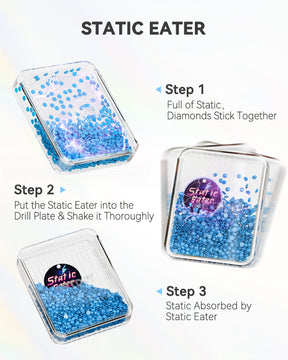 [Pre-Sale] Diamond Painting Storage Tray With Lid, 15 Pcs