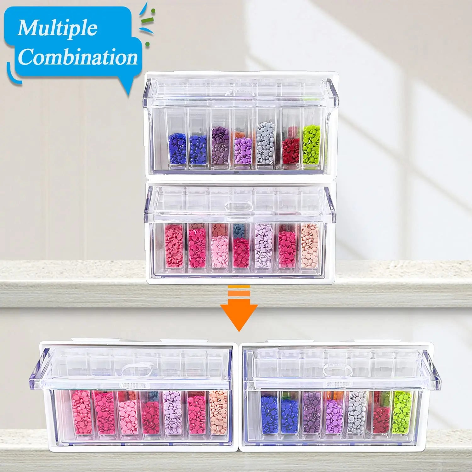ARTDOT Storage Container with Drawers for Diamond Painting